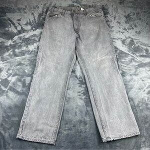 Vintage Levis 518 Jeans 34x30 Fits 33x28 Boot Cut Denim Orange Tab USA Made